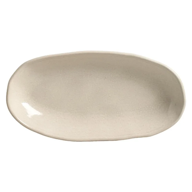 Conjunto com 4 Travessas Oval Funda G Orgânico Sol 32x16cm 650ml - Porto Brasil Cerâmica