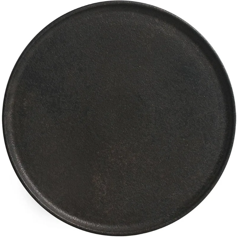 Conjunto 4 Peças Prato Porto Brasil Rasos Daily Intense 25cm Preto