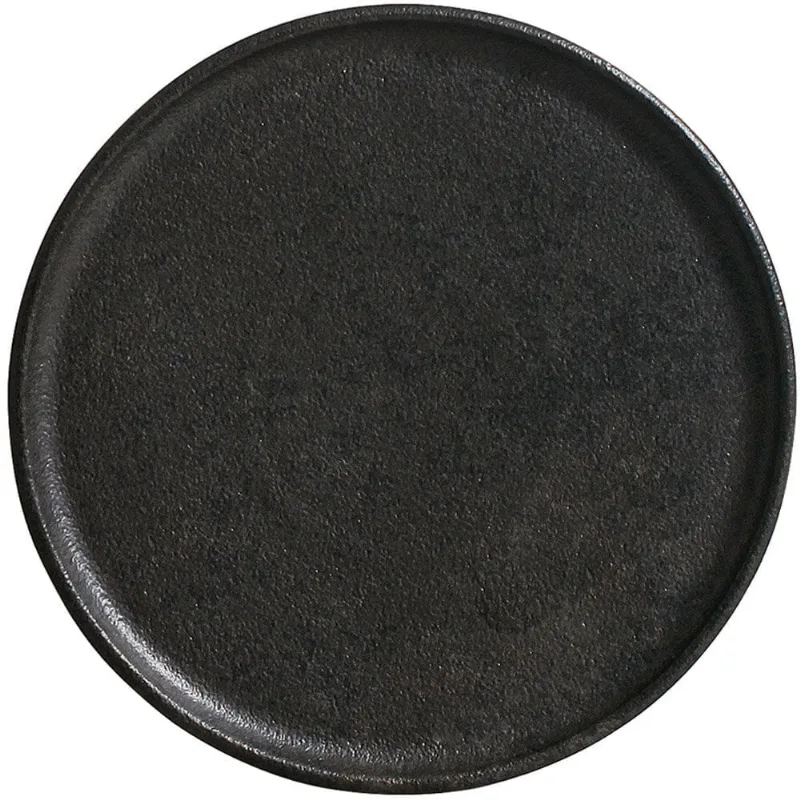 Conjunto 4 Peças Prato Porto Brasil De Sobremesa Daily Intense 18,5cm Preto