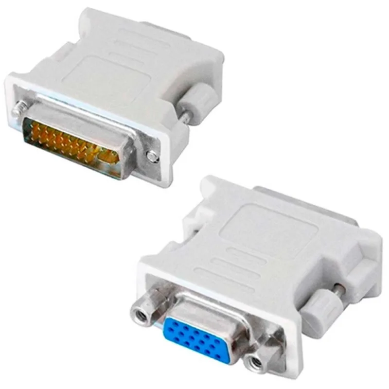 Adaptador conversor DVI 24+5 (Macho)xVGA(Fêmea) branco XC-ADP-32 X-Cell - X-CELL