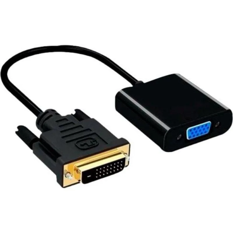 Conversor dvi-d 24 + 1 Para vga Preto Flex