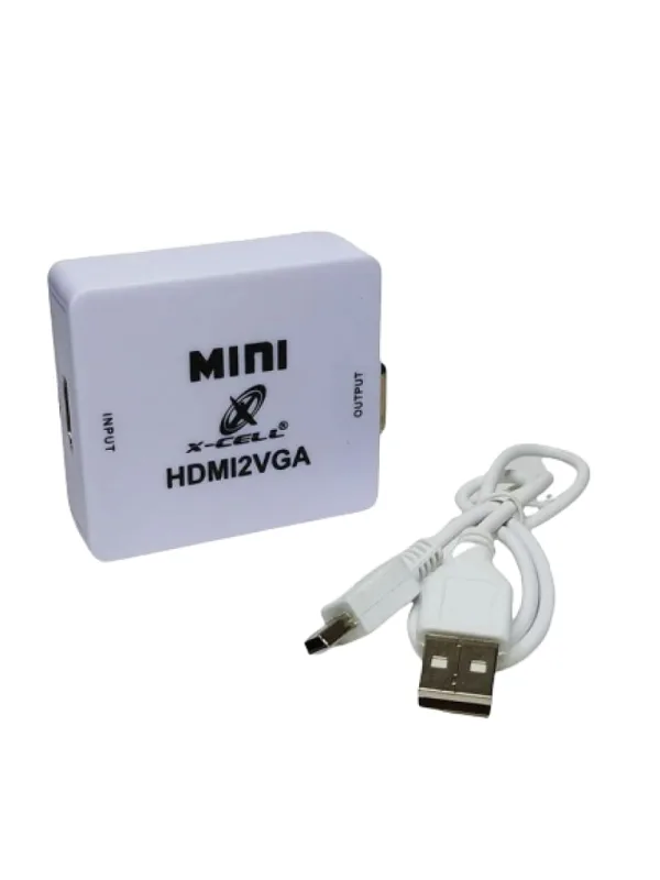 Mini Conversor Hdmi Para Vga XC-MC-03 X-cell - X-CELL