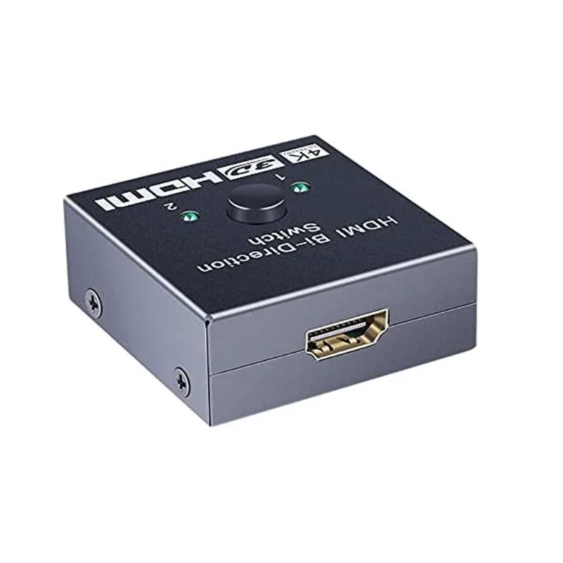 Chaveador switch hdmi 2X1 / 1X2 bi-direcional 3D 4K ultra HD