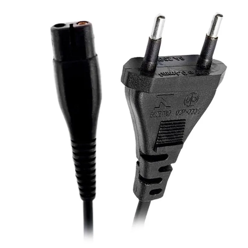 Cabo De Energia Bipolar X-cell, 60cm, Preto - Xc-cf-13