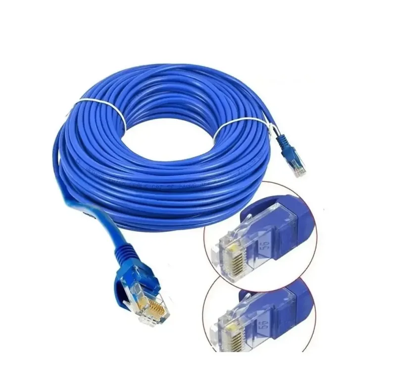 Cabo De Rede Internet Rolo 100 Metros Azul Cat6 Cftv 4 Pares - X-CELL
