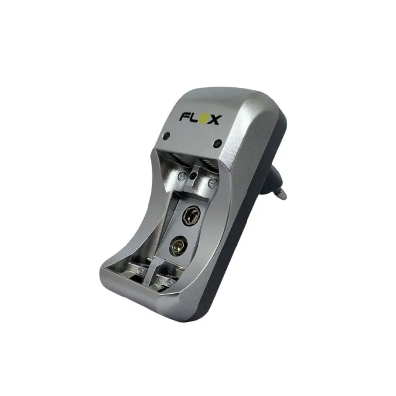 Carregador Aa/aaa/9v Bivolt 2900mah Fx-c17 Flex