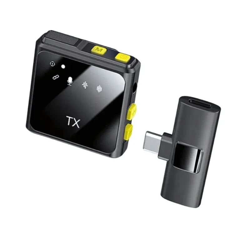 Microfone Lapela Wireless Sem fio Tipo C Ante-ruido XC-ML-06 - Xcell