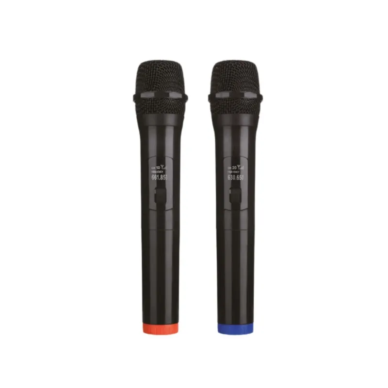 Kit 2 Microfones Profissionais Sem Fio Preto - XC-MIC-W-19 - X-CELL