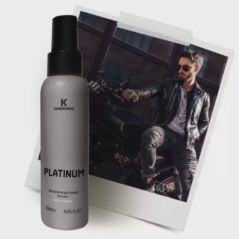 Desodorante K Constancio Perf Platinum 120Ml