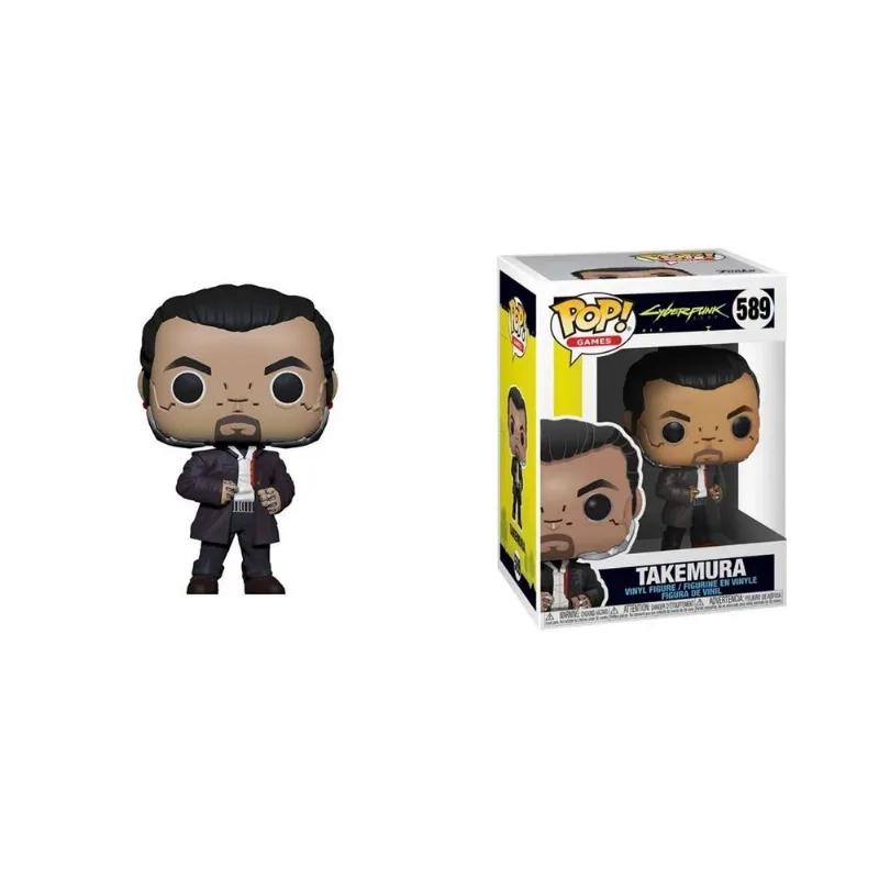 Boneco Funko Pop! Games Cyberpunk 2077 Takemura 589