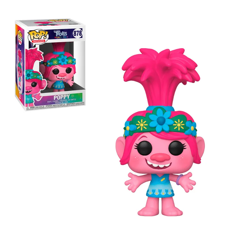 Boneco Funko Pop! Movies Trolls World Tour Poppy 878