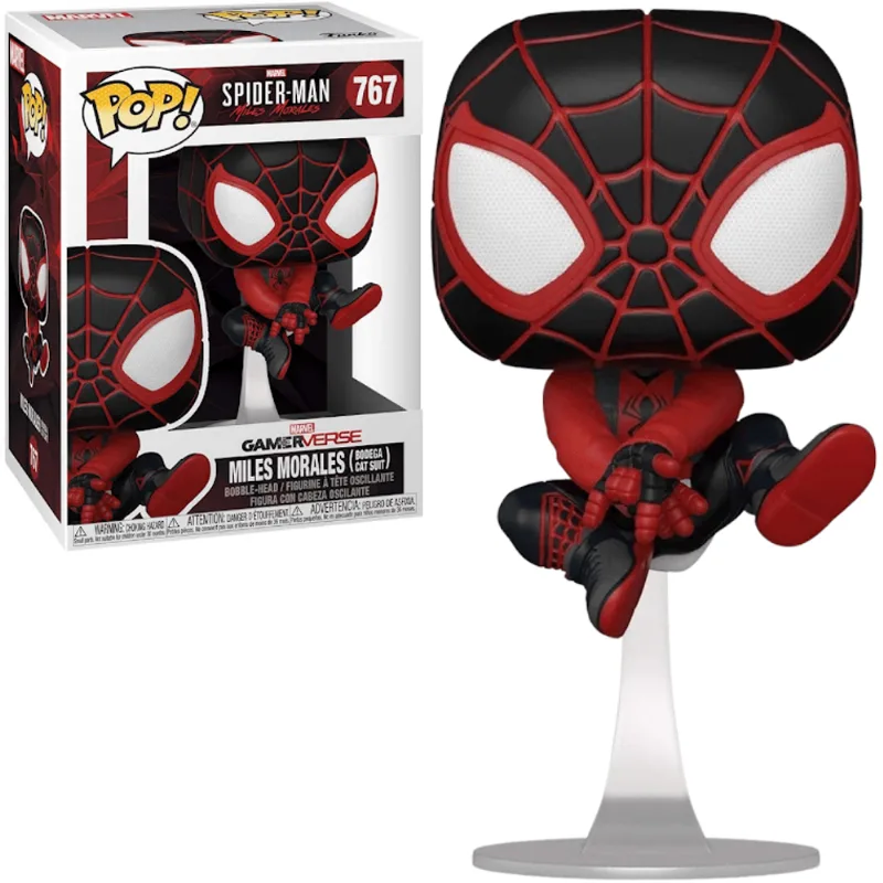 Boneco Funko Pop Spider Man Miles Morales Bodega 767
