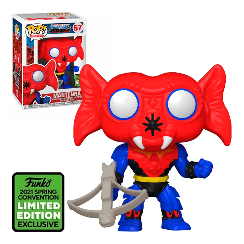 Boneco Funko Pop! Mestres Do Universo - Mantenna 67