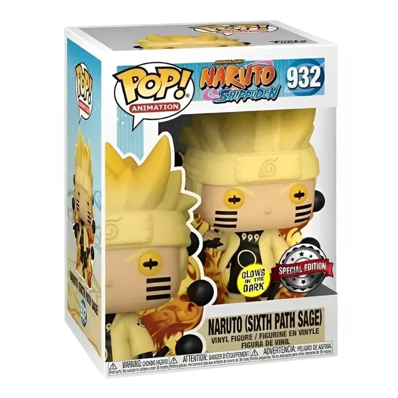Boneco - Funko Pop - Naruto - Naruto Seis Caminhos - Piticas