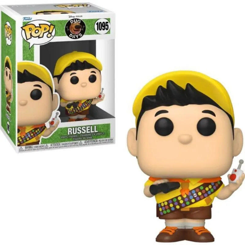 Figura de Vinil - Disney Pixar - Funko Pop - Russell - Piticas