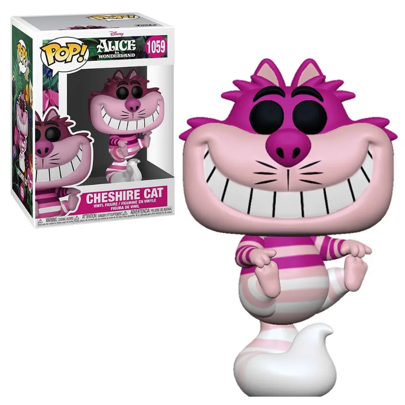 Boneco - Funko Pop - Disney - Alice No País Das Maravilhas - Gato Risonho - Piticas