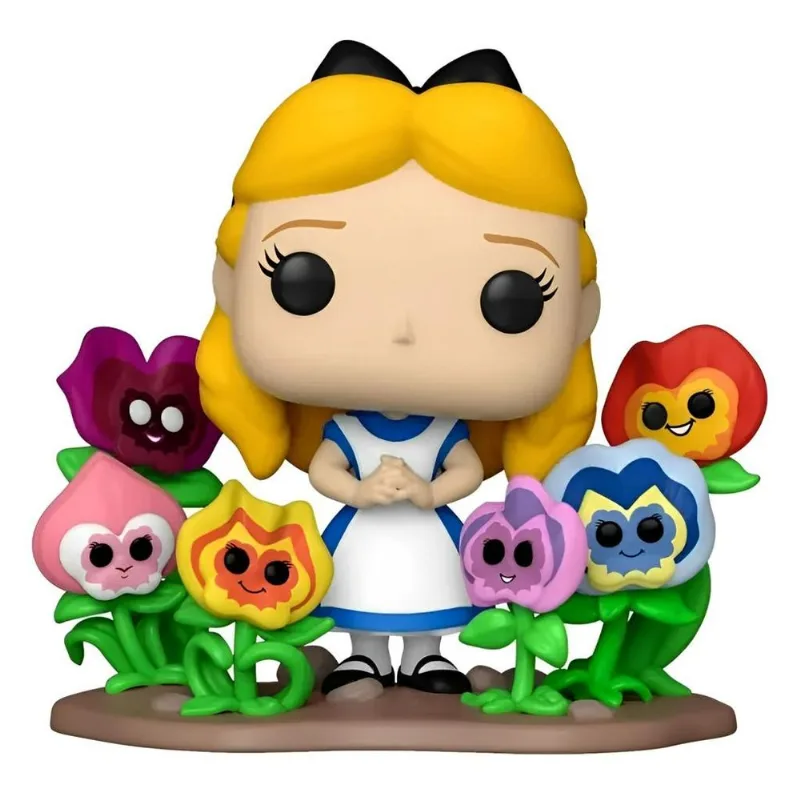 Mini Boneca - Funko - Pop - Disney - Alice No País Das Maravilhas - Alice Com Flores - Piticas