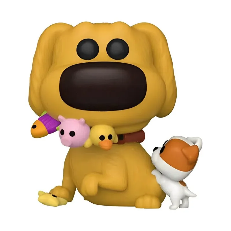 Mini Figura - Funko - Pop - Disney Pixar - Dug Days - Cachorro Com Brinquedos - Piticas