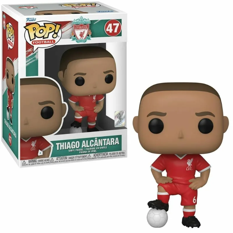 Boneco - Funko Pop - Liverpool - Thiago Alcântara - Piticas