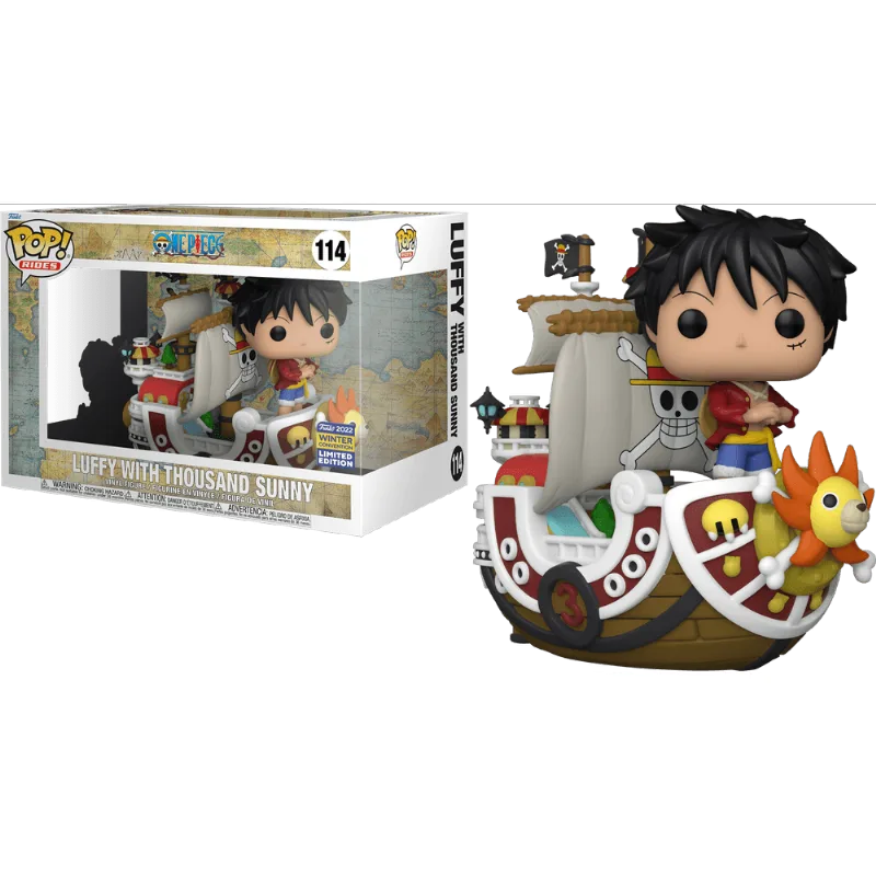 Funko Pop One Piece Luffy Thousand Sunny CCXP Exclusive #114