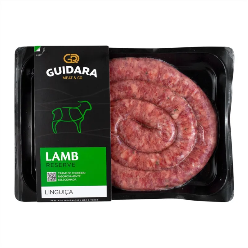 Linguiça de Cordeiro Congelada Guidara 500g - Guidara