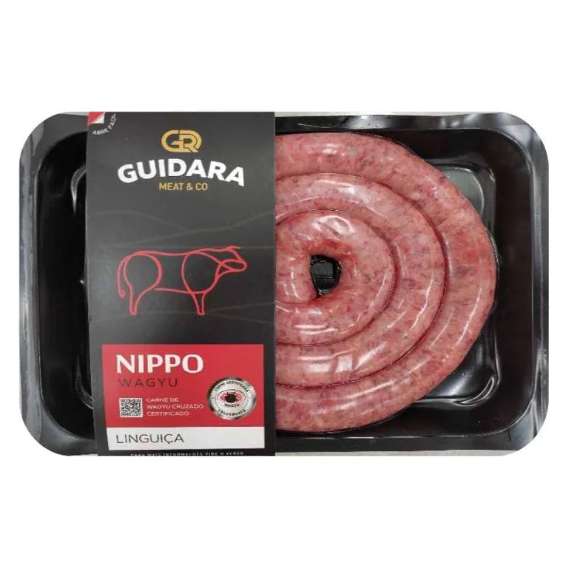 Linguiça Bovina Nippo Guidara Wagyu 500g Linguiça Bovina Nippo Wagyu 500g