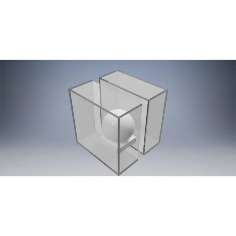 Luminária de Mesa 200X200X200MM Cristal Ohma Design Dramalux