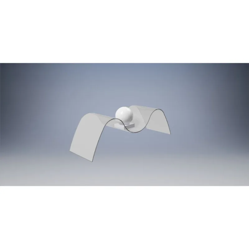 Luminária de Mesa Sol 600X200X155MM Cristal Ohma Design Dramalux
