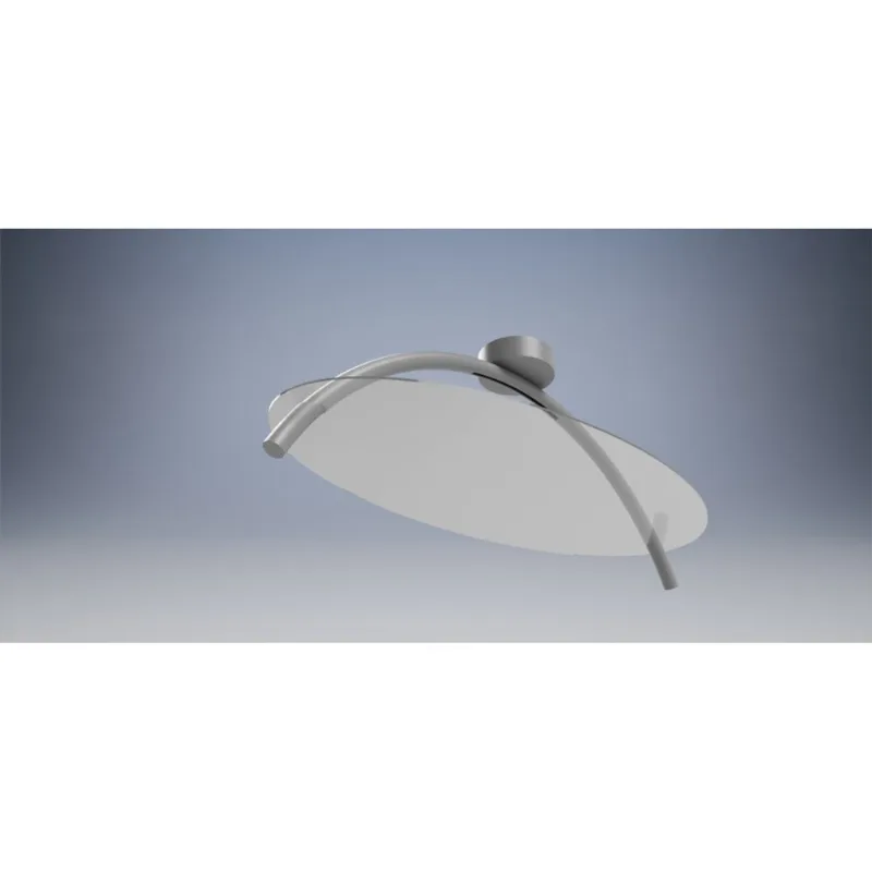 Luminária Plafon Rodrigo 800X400X300MM 15W 3000K 100-240V Marrom Ohtake Dramalux