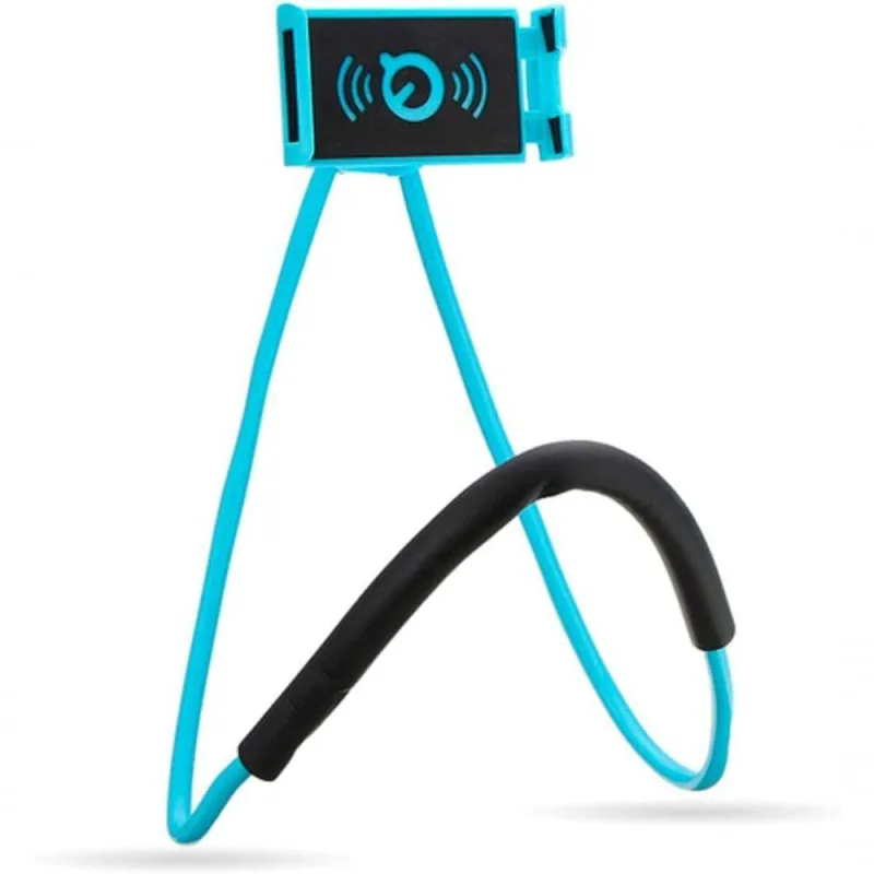 Suporte De Pescoço Universal Para Celular Suporte De Pescoço Azul - Bcs