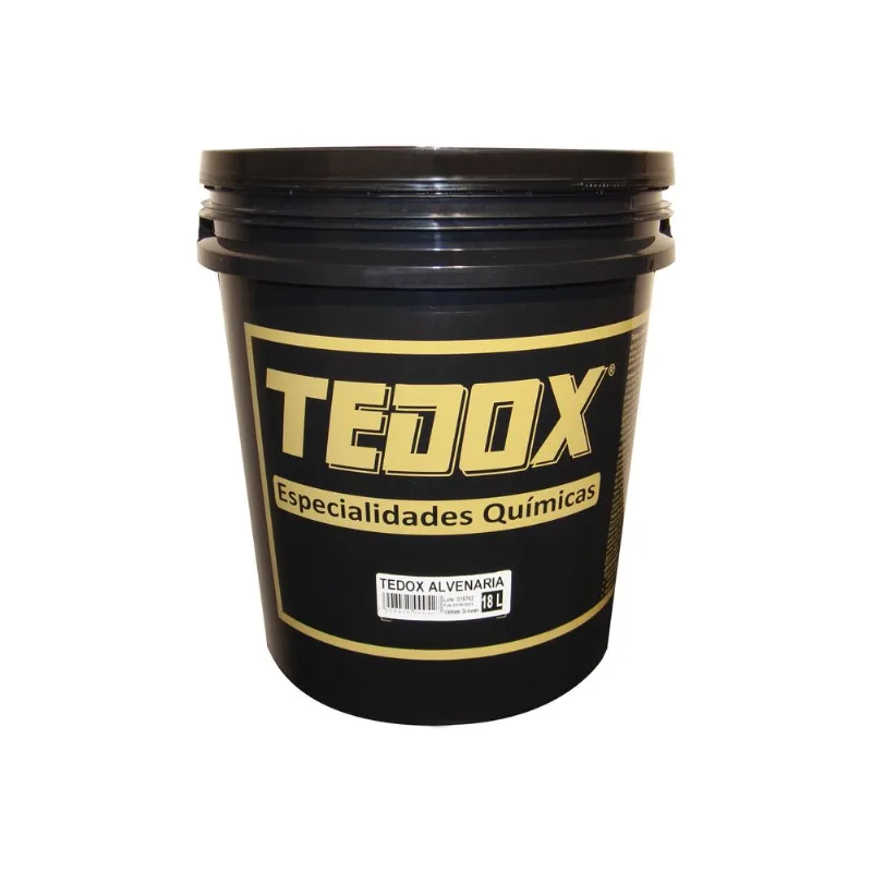 Alvenaria Tedox 18litro Aditivo De Argamassa E Reboco. - Tedox