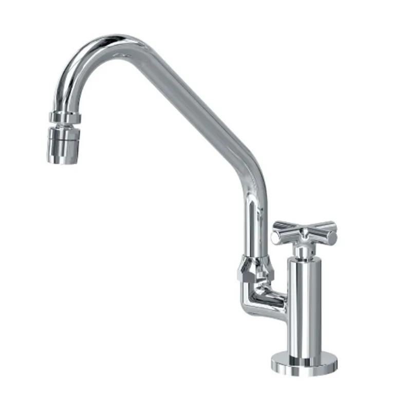 Torneira p/ Cozinha Jade de Mesa c/ Bica Móvel Cromada Fani - Fani