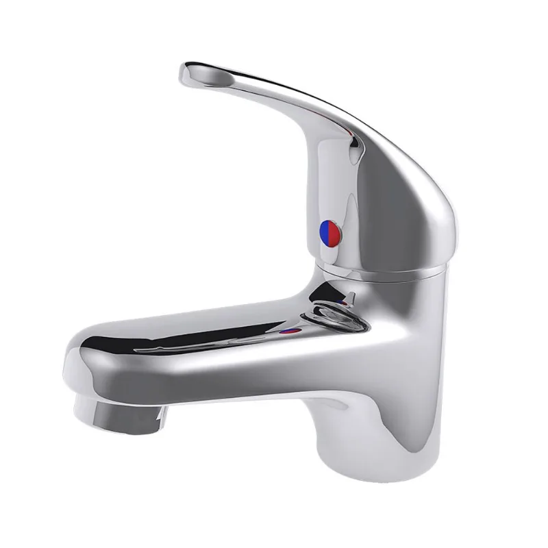 Misturador Monocomando Lavatório De Mesa Bica Baixa Domus 6875 C620 Cromado Fani - Fani