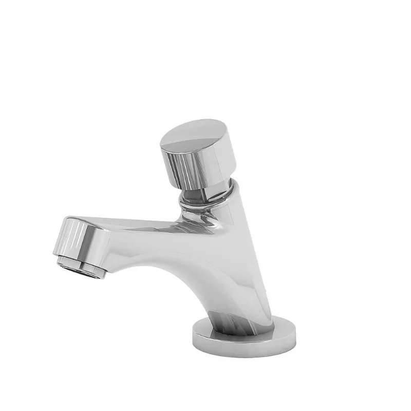 Torneira de Mesa para Lavatório com Fechamento Automático Cromada 1160 - Fani - Fani