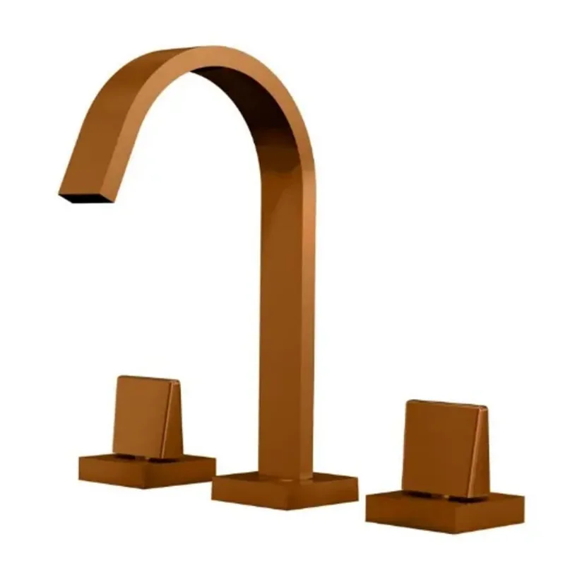 Misturador para Lavatório de Mesa Fani Prima Bica Alta Rose Gold Misturador Prima para Lavatório de Mesa Bica Alta Rose Gold Fani - Fani