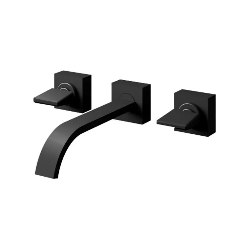 Misturador Prima p/ Lavatório de Parede Black Matte Fani - Fani