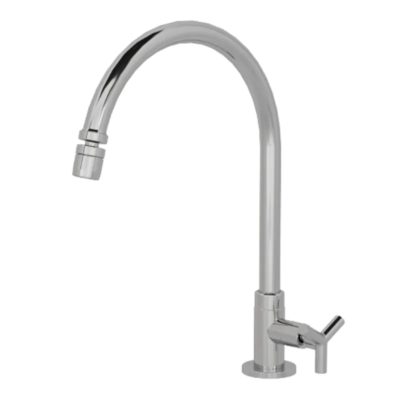 Torneira Cozinha Parede Bica Móvel 1169 C10 Cromado Fani - Fani