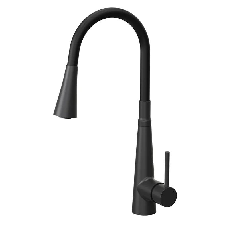 Misturador Monocomando Cozinha Mesa 6256 Bk99 Flex Preto Fosco Fani - Fani