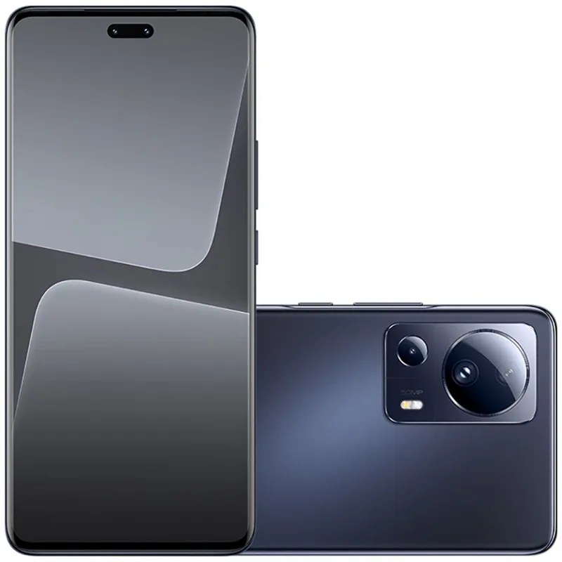 Smartphone Xiaomi 13 Lite 5G Preto 256GB Tela 6.55" Câmera Frontal Dupla 32MP 8GB RAM - Xiaomi