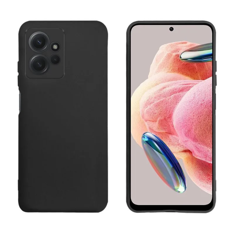 Capa Para Smartphone Redmi Note 12 4g, Preto