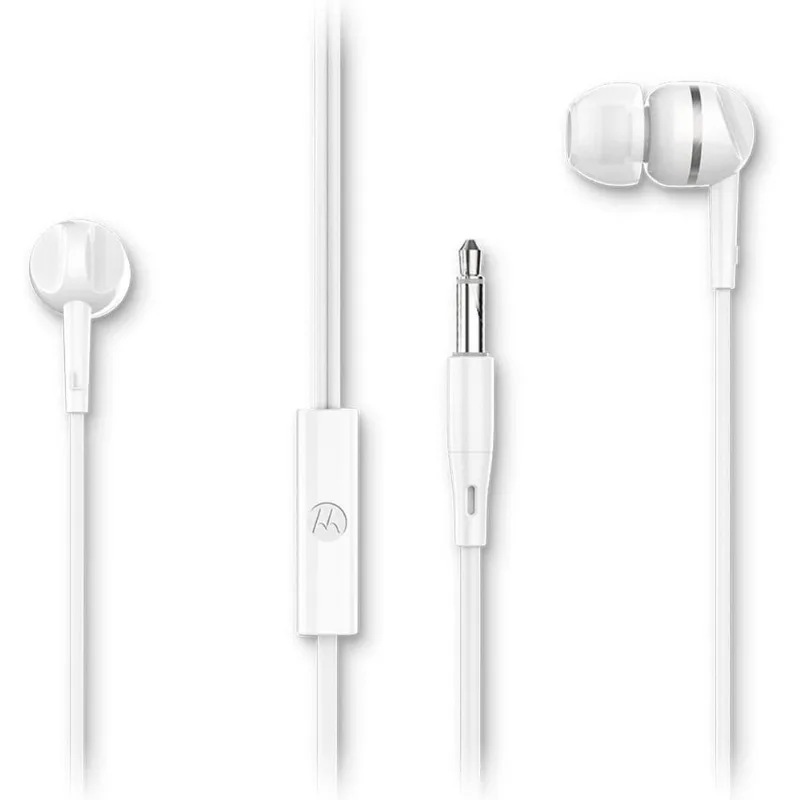 Fone de Ouvido Motorola Earbuds 105 Branco - Xiaomi