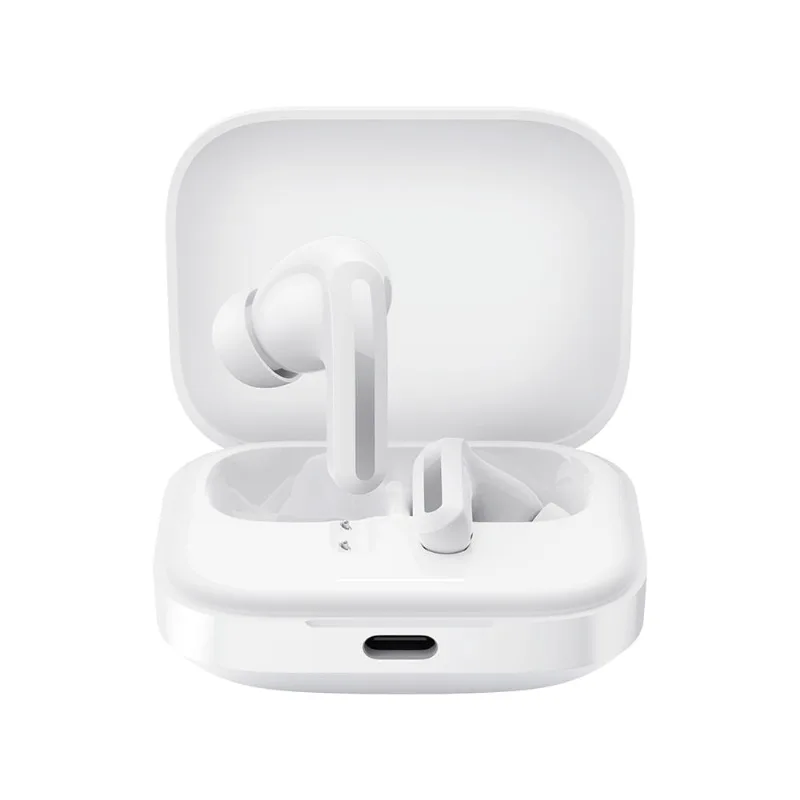 Fone Bluetooth Redmi Buds 5 Xiaomi, Cancelamento de Ruído Ativo de 46dB, Bateria Até 40h, Branco