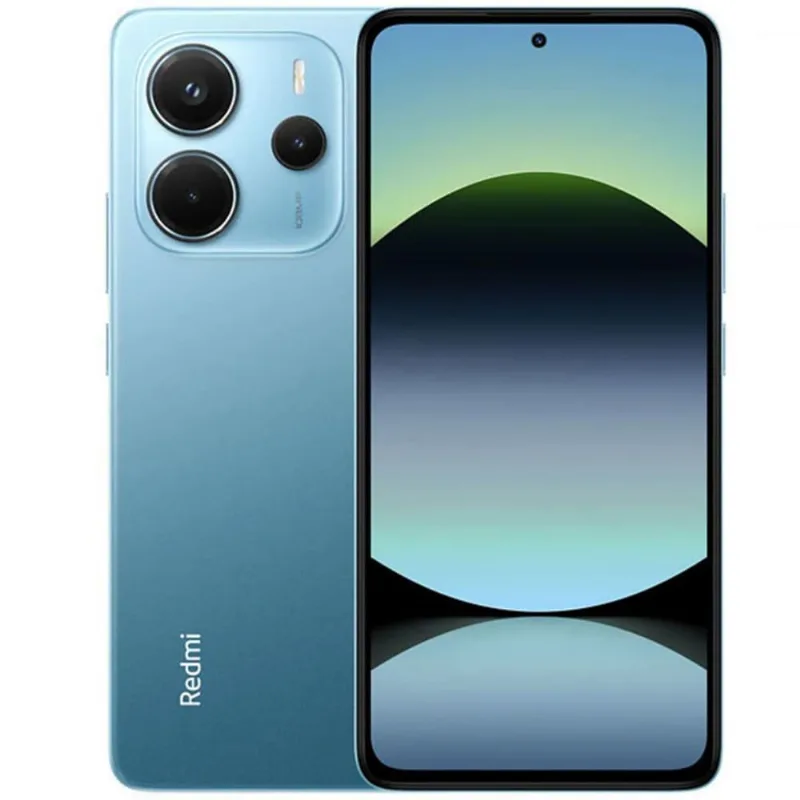Smartphone Redmi Note 14 Azul 256GB Tela 6.67" Câmera 108MP 8GB RAM
