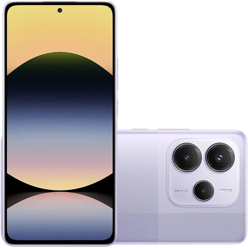 Smartphone Xiaomi Redmi Note 14 5G Roxo 512GB 108MP NFC 12GB RAM