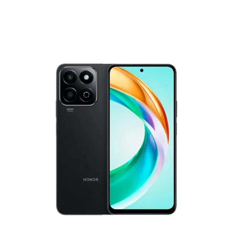 Smartphone HONOR X6B 5G Preto 256GB, 4+4GB RAM Turbo, Tela de 6.6’’, Snapdragon 4ª geração e Câmera Traseira Dupla de até 50MP - Huawei