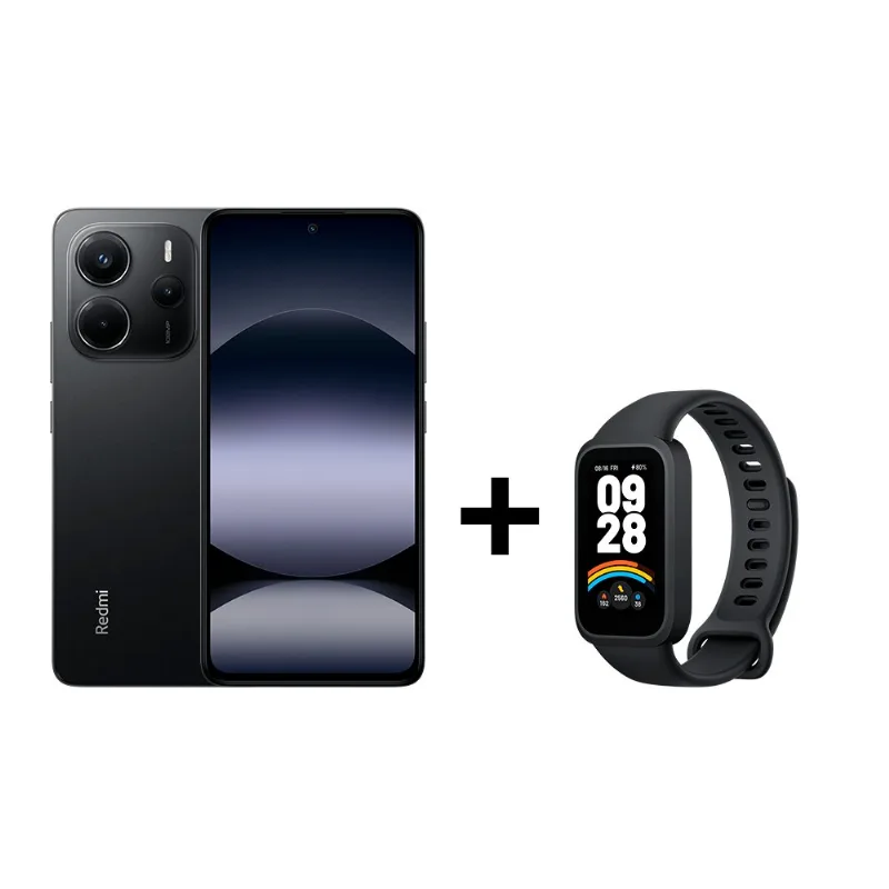 Smartphone Redmi Note 14 Preto 256GB Tela 6.67" Câmera 108MP 8GB RAM