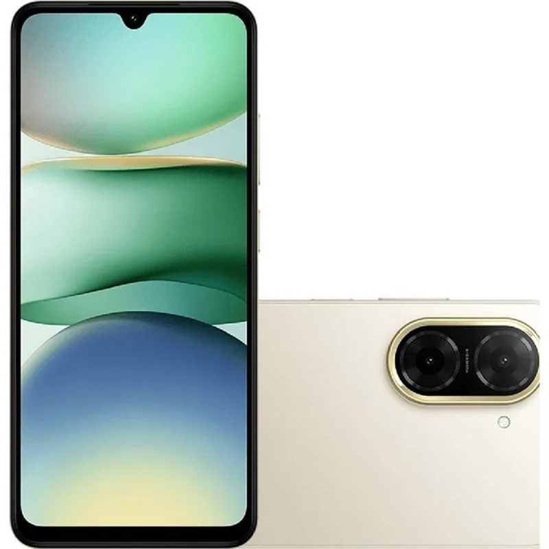 Smartphone Redmi A5 Tela 6,88" 128GB 4GB RAM 5200mAh 120Hz Câmera com IA Dourado - Xiaomi