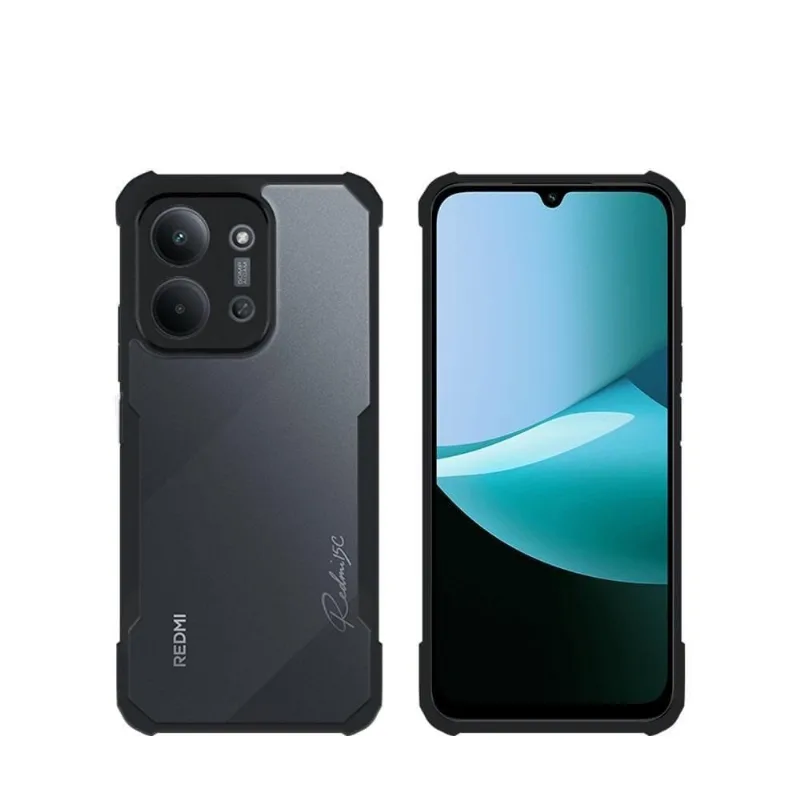 Capa Acrílica Anti-impacto Para Redmi 15c / Poco C85, Transparente