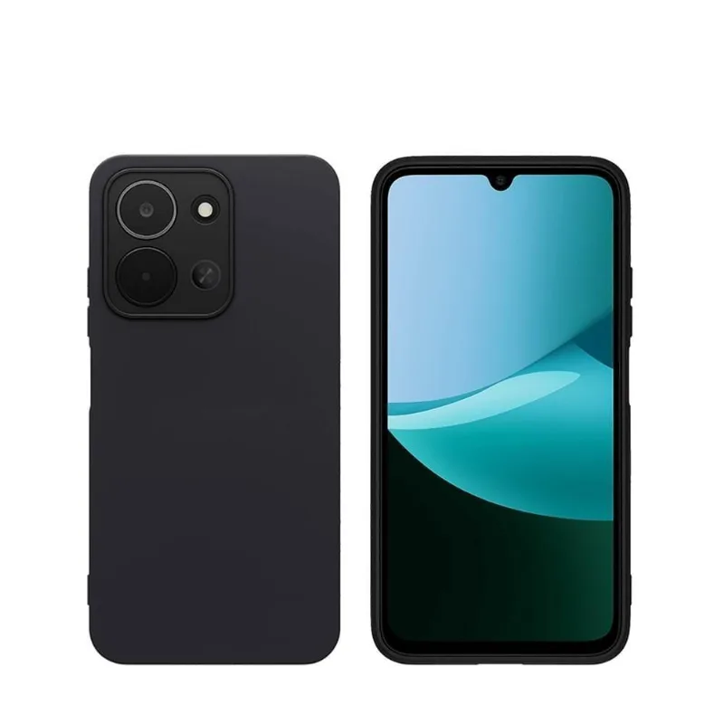 Capa Protetora De Silicone Xiaomi Redmi 15c 4g Poco C85 Proteção Contra Arranhões Azul 1 Unidade - Xiaomi