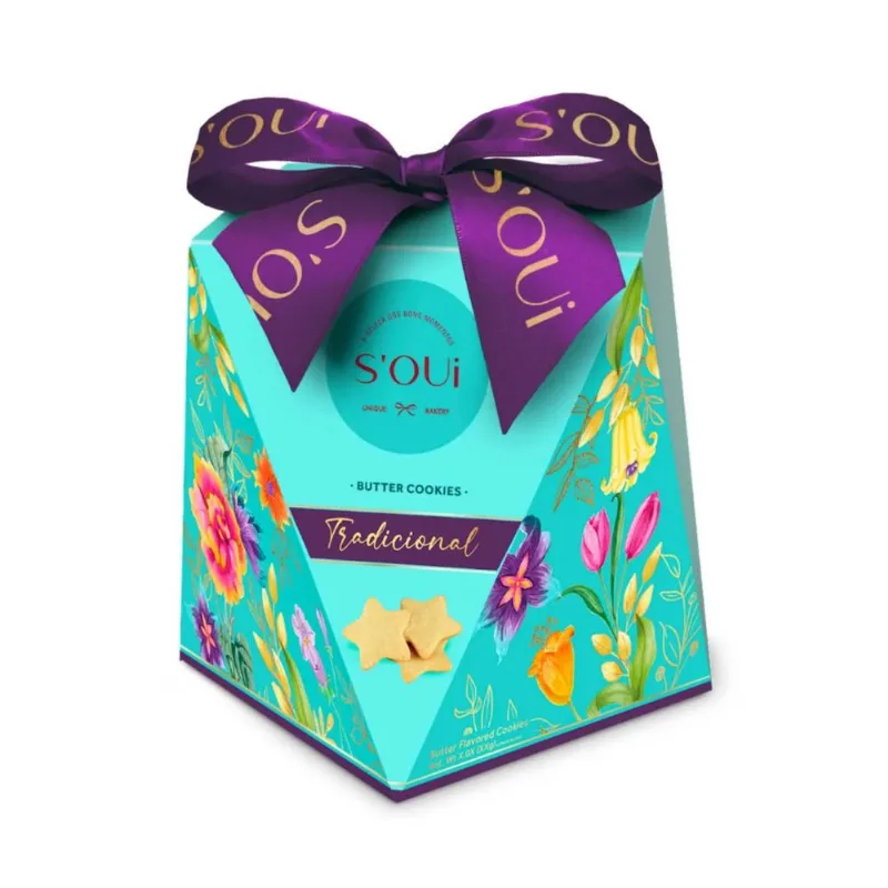 Mini Biscoito Amanteigado Tradicional Soui 200g